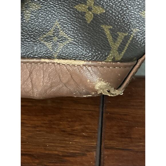 Louis Vuitton Shoulder Bag For Parts Craft DIY Art Projects AS IS DAMAGED - Picture 3 of 16